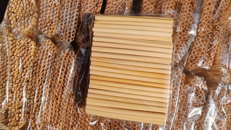 麦香承麦秆吸管供货给商超外贸
